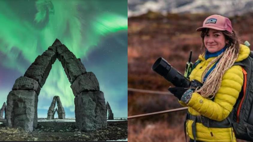 La imagen con la que la chilena Cari Letelier fue nominada al premio "Fotógrafo Astronómico del Año"