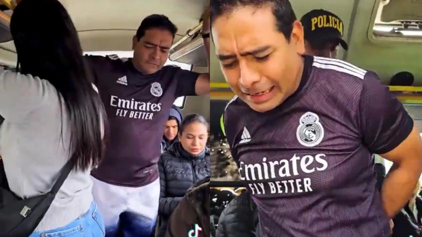 La campaña de la Policía peruana contra el acoso sexual que indignó al Real Madrid y a sus fanáticos