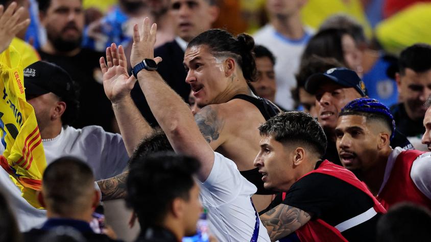 ¿Agreden a familiares de jugadores uruguayos? El momento que habría detonado escandalosa pelea en Copa América
