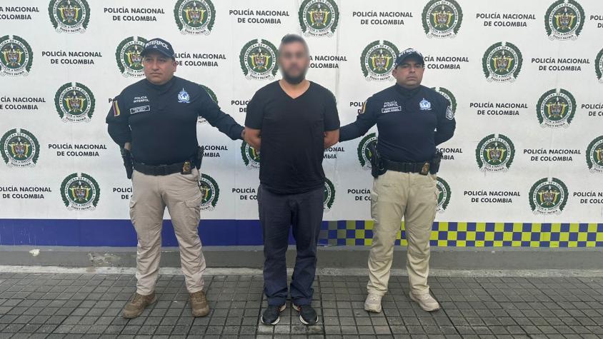 Detienen en Colombia a chileno acusado de abuso sexual: la víctima es su propia hija