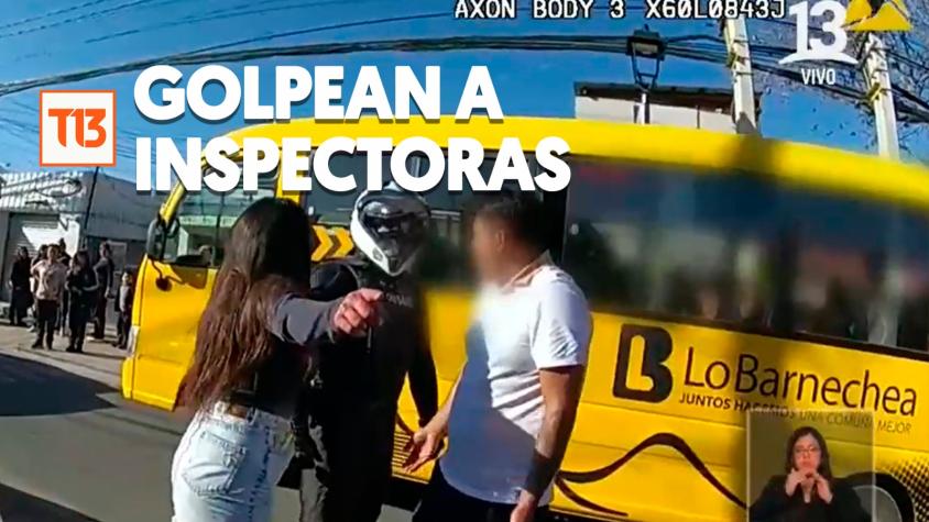 Golpean a inspectoras municipales frente a colegio en Lo Barnechea: Fiscalizaban vehículos mal estacionados