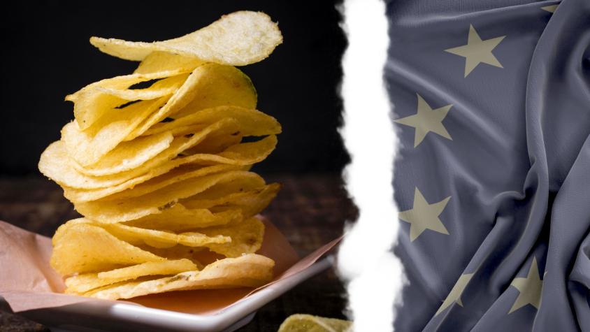 Adiós a las papas fritas con sabor a jamón: Unión Europea prohibió su comercialización