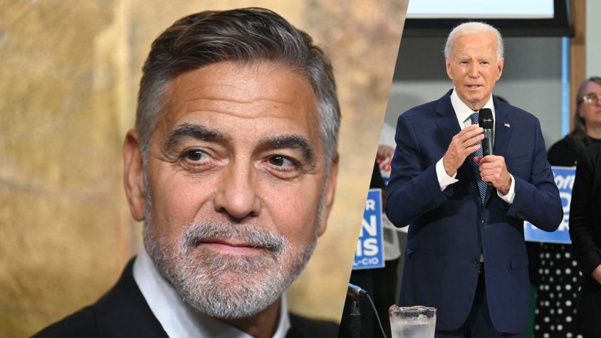 La dura columna de George Clooney pidiendo que Biden se retire: "Es devastador decirlo, pero..."
