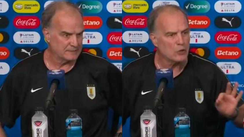 “¡Una vergüenza!”: Marcelo Bielsa explotó en conferencia de prensa y destrozó a la Conmebol en Copa América