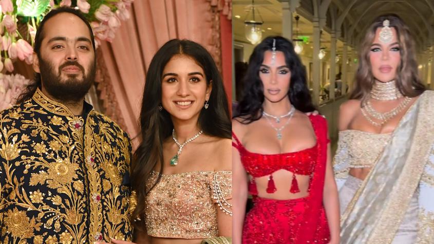 De Kim Kardashian a John Cena: los invitados a la boda de Ambani y Radhika Merchant, la más cara de la historia 