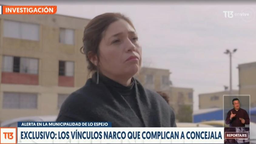 Demócratas suspende militancia de concejala de Lo Espejo con vínculos narco tras reportaje de Canal 13