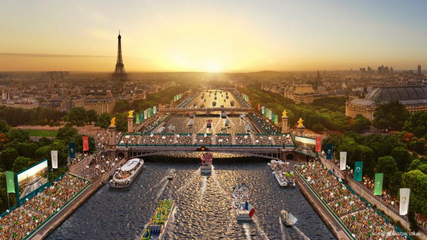 París 2024: máxima seguridad para una ceremonia de inauguración espectacular en el río Sena