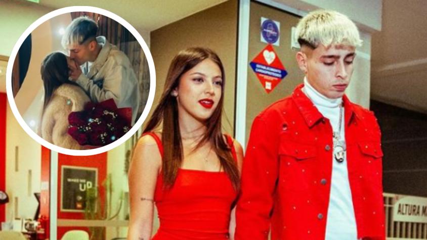 Ak:420 sorprendió a Ignacia Antonia con romántica petición de pololeo Ak:420 sorprendió a Ignacia Antonia con romántica petición de pololeo