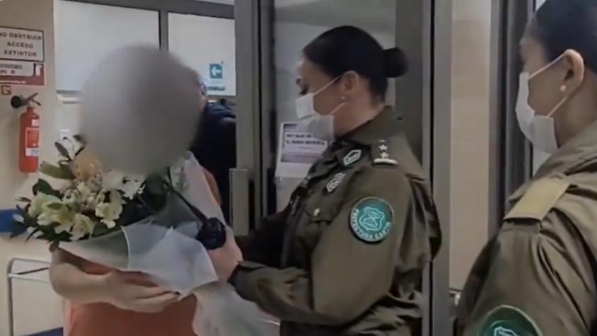 Madre de lactante sustraída en Hospital de Temuco agradece a Carabineros: “Es el regalo más grande…”