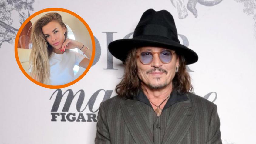 Johnny Depp tendría nueva relación: modelo es 33 años menor que el actor