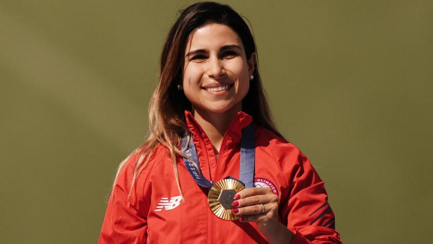 ¡HISTÓRICA! Francisca Crovetto gana el oro en tiro skeet en París 2024