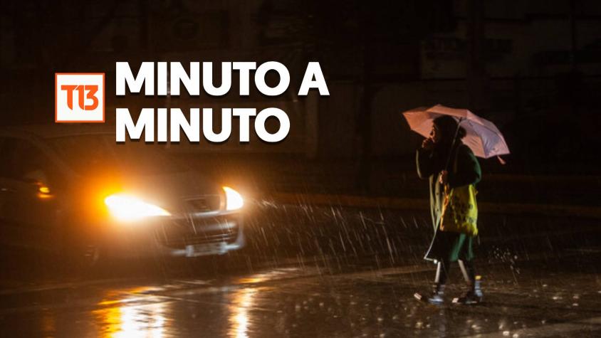 Minuto a minuto: 4 muertos, casi dos mil damnificados y miles de viviendas con daños producto de sistema frontal