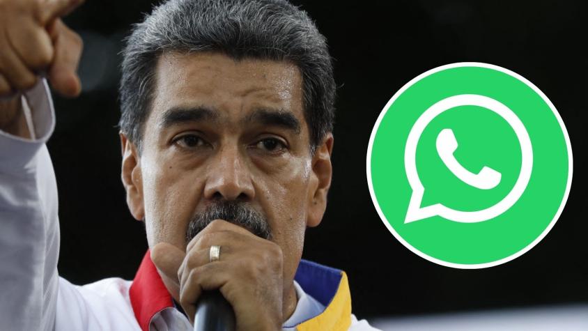 Maduro dice que "romperá relaciones con WhatsApp" e instó a venezolanos a una "salida radical" de la app