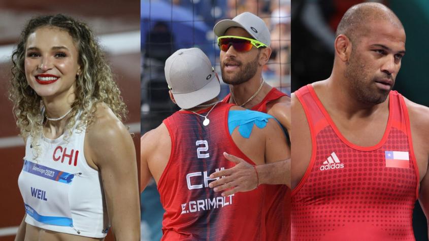 Tras el oro, sigue la acción para el Team Chile: Los deportistas nacionales que compiten este lunes en París 2024