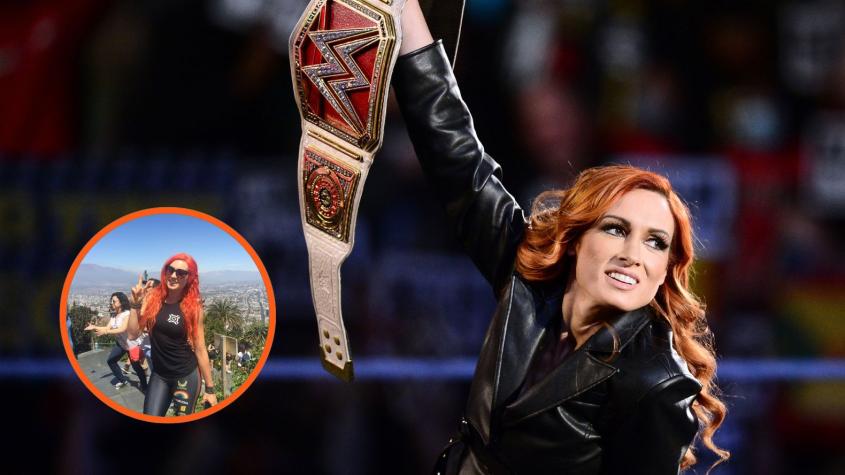 Estrella de la WWE Becky Lynch expresa su fascinación tras conocer Santiago: "Es una de las mejores ciudades de lucha libre"