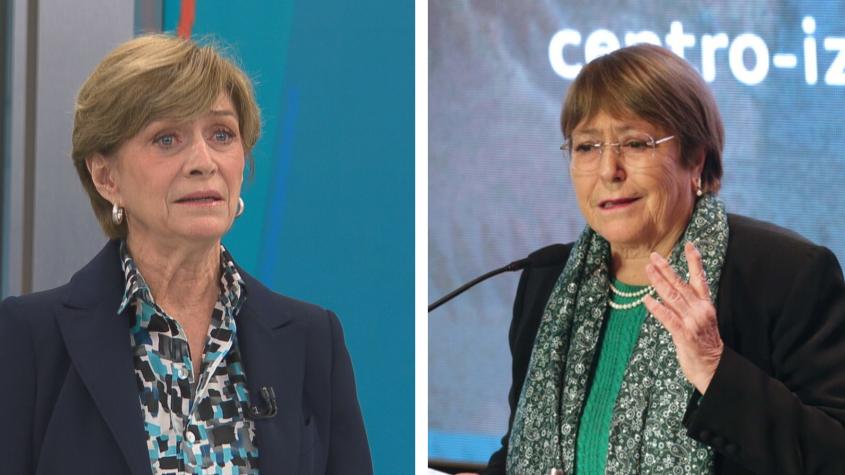 Matthei cree que Michelle Bachelet sí se postulará en la próxima elección presidencial