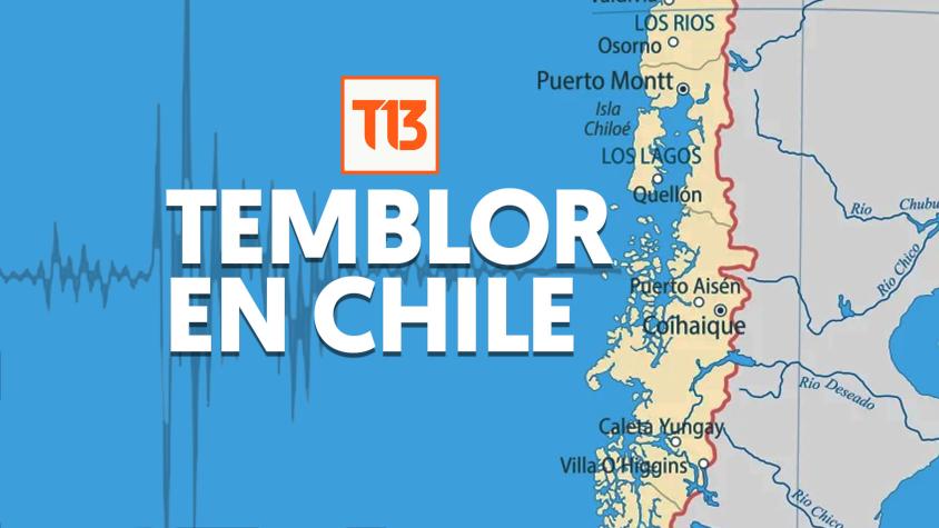 Temblor se registra en la zona sur del país