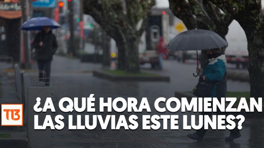 Se aproxima nuevo sistema frontal: ¿A qué hora comienzan las lluvias este lunes?