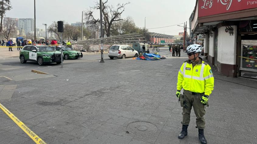 Recoleta: Asesinan de cinco disparos a comerciante ambulante a plena luz del día