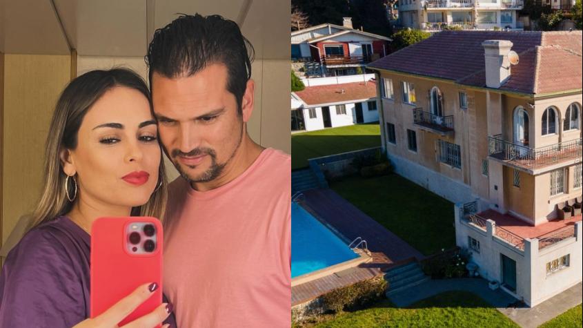 Cine, jacuzzi y 10 baños: esto cuesta la lujosa casa que Maura Rivera y Mark González venden en Viña del Mar