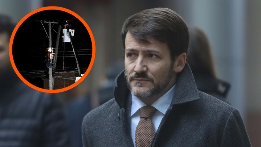 Ministro Pardow y Sernac detallan proceso de compensación para afectados por corte de luz Ministro Pardow y Sernac detallan proceso de compensación para afectados por corte de luz