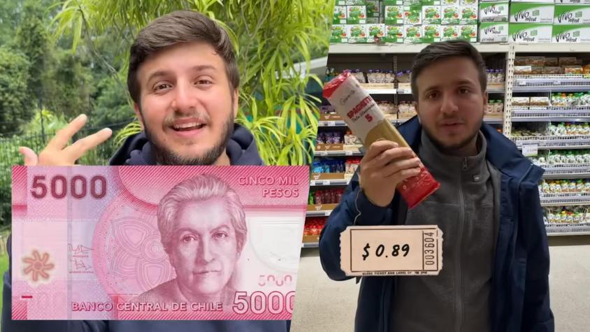 "Es un país bastante...": Youtuber venezolano dio su veredicto sobre los precios en Chile