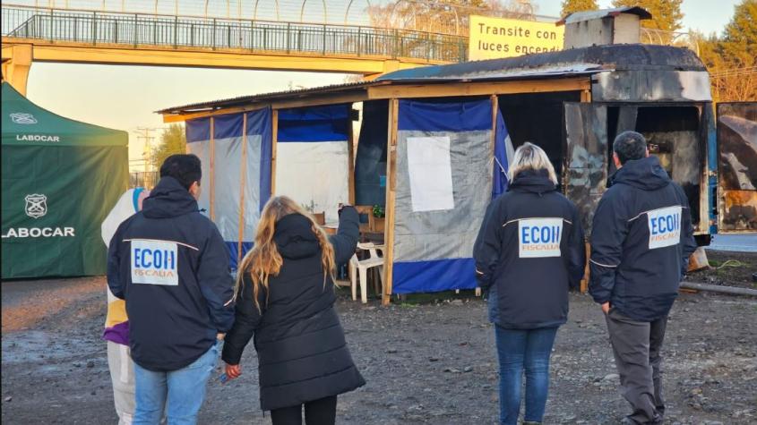 Encuentran muerto a joven de 17 años en Longaví: Estaba dentro de un foodtruck incendiado