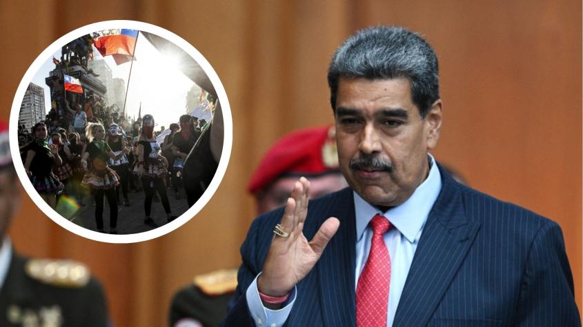 El día en que Nicolás Maduro respondió por las acusaciones de supuesta influencia en las protestas del estallido social