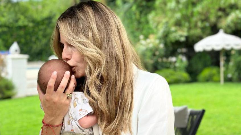 El emotivo mensaje de Soledad Onetto por los seis de meses de su pequeño Borja