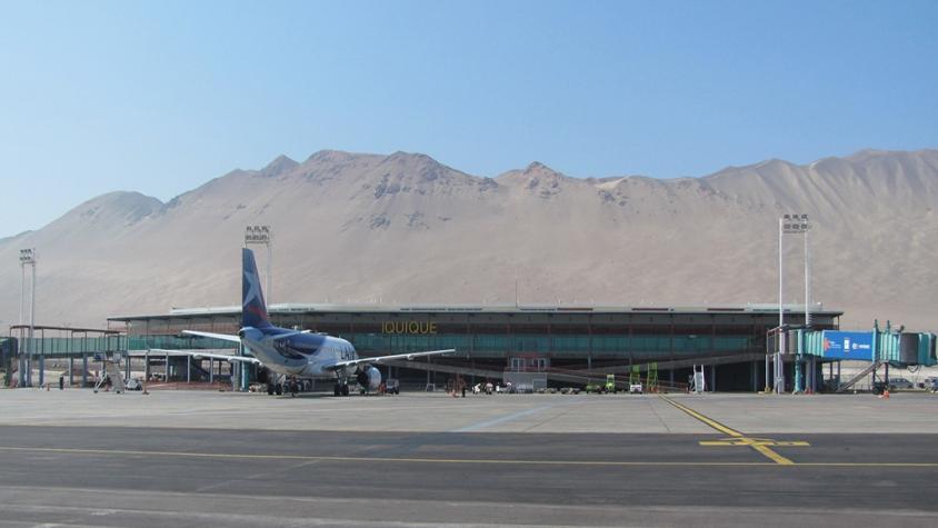 Restablecen operaciones en Aeropuerto de Iquique tras incidente con avión F-16 de la FACH