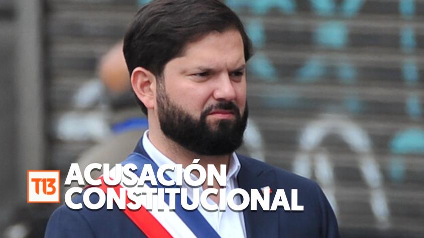 Acusación constitucional contra el Presidente Boric: ¿En qué consiste y cuáles son sus pasos?