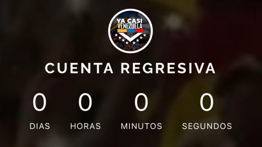 Ya Casi Venezuela: Cuenta regresiva resultó ser campaña de recolección de fondos Ya Casi Venezuela: Cuenta regresiva resultó ser campaña de recolección de fondos