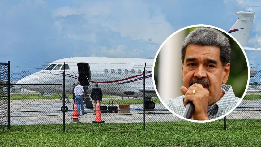 Gobierno venezolano calificó de "piratería" incautación de avión de Maduro en República Dominicana