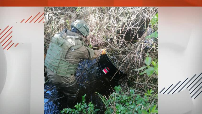 Encuentran escudo balístico en Cañete: Sería de uno de los tres carabineros asesinados