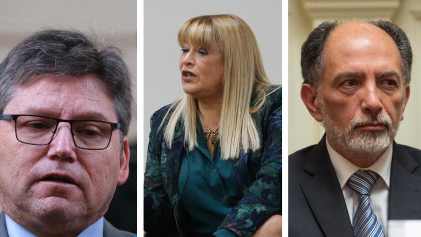 En qué se diferencias las acusaciones contra los ministros Matus, Vivanco y Muñoz: De qué se acusa a cada uno