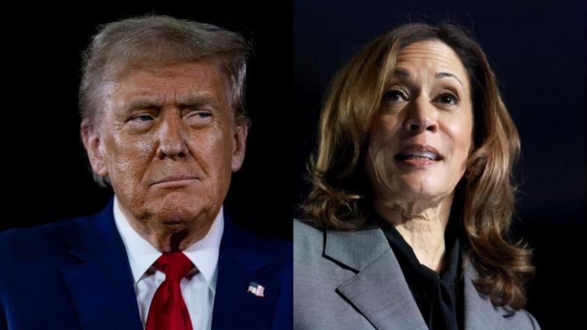 Trump insta a una represión policial "violenta"; Harris defiende una reforma migratoria en EEUU