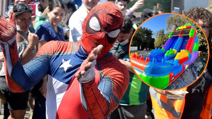 "Los delincuentes se están aprovechando": Sensual Spiderman contó cómo fue estafado al vender un juego inflable