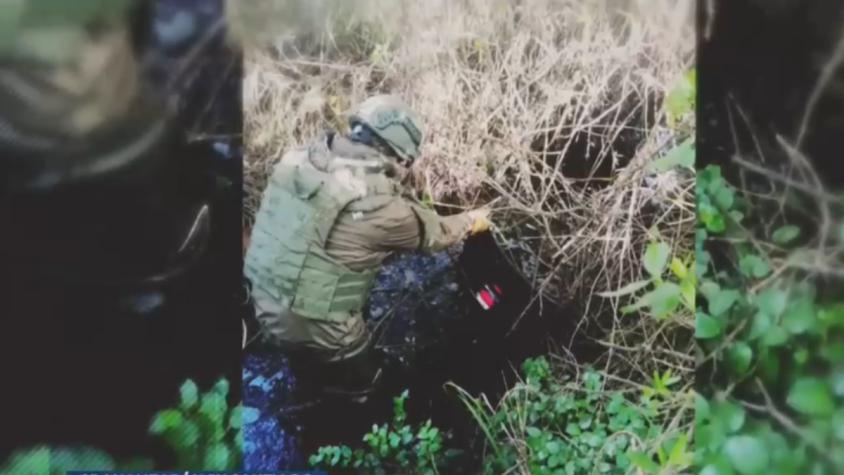 Hallan chalecos antibalas y escudo de Carabineros asesinados en Cañete