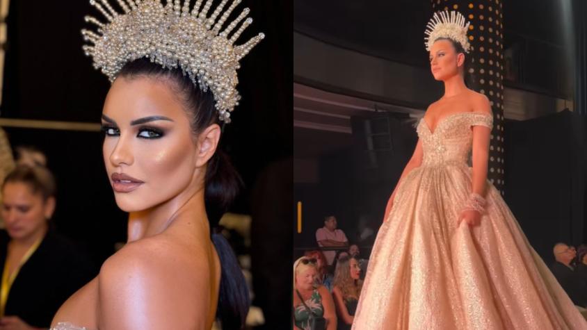 "La mujer maravilla chilena": El deslumbrante debut de la Miss Universo Chile, Emilia Dides, en Semana de la Moda de Nueva York