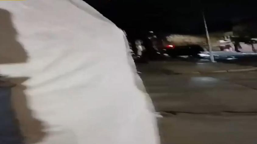 Captan momento de explosión que habría provocado gigantesco incendio en Barrio Meiggs Captan momento de explosión que habría provocado gigantesco incendio en Barrio Meiggs