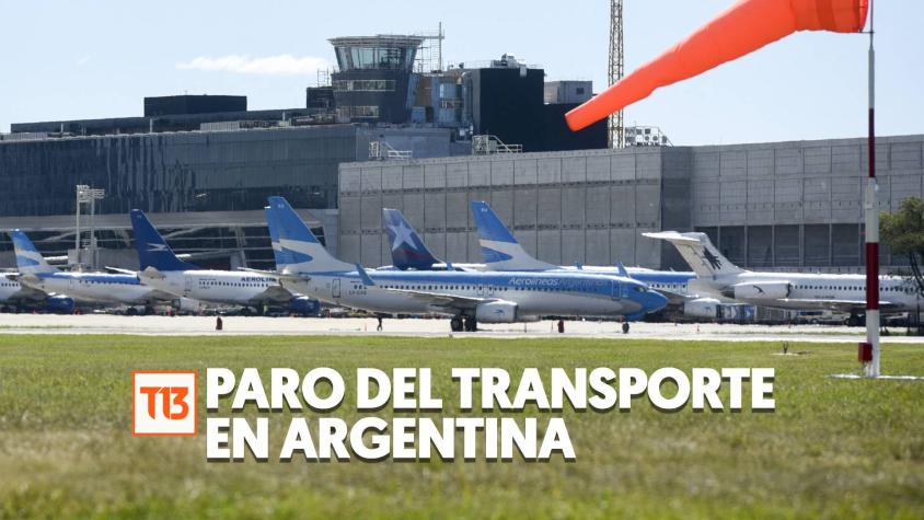 ¿Viajas a Argentina?: Anuncian paro nacional que afectará a vuelos comerciales (Esto han dicho las aerolíneas)