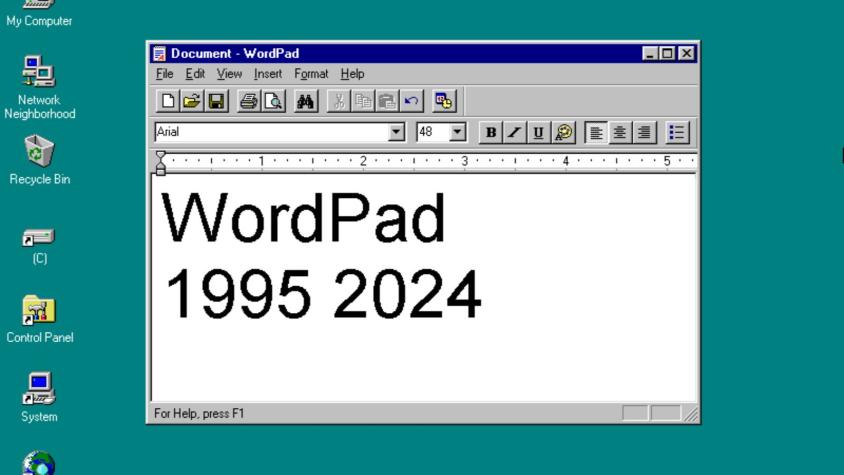 Adiós vaquero: Tras casi 30 años, Microsoft eliminó WordPad y ya no vendrá incluido en Windows