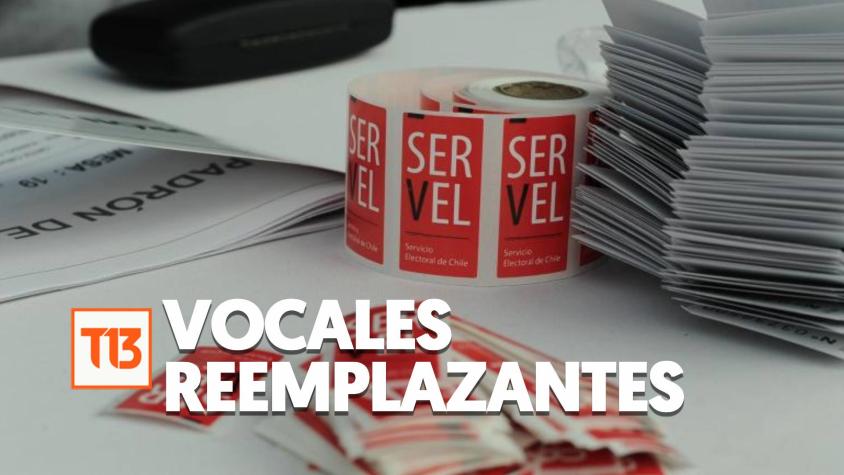 Servel publicó nómina de vocales de mesa reemplazantes: Revisa con tu RUT si saliste llamado