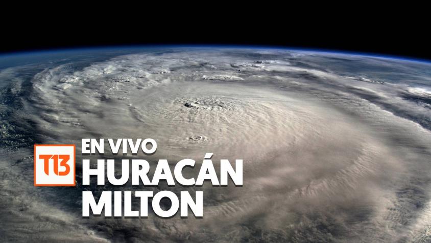 Mira EN VIVO el avance del Huracán Milton: Ya tocó tierra en Florida