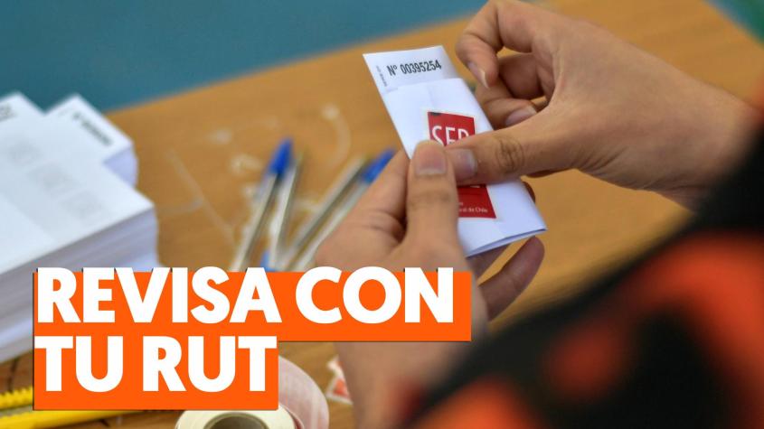 Elecciones 2024: Revisa AQUÍ y con tu RUT si fuiste elegido vocal de mesa para las votaciones Elecciones 2024: Revisa AQUÍ y con tu RUT si fuiste elegido vocal de mesa para las votaciones