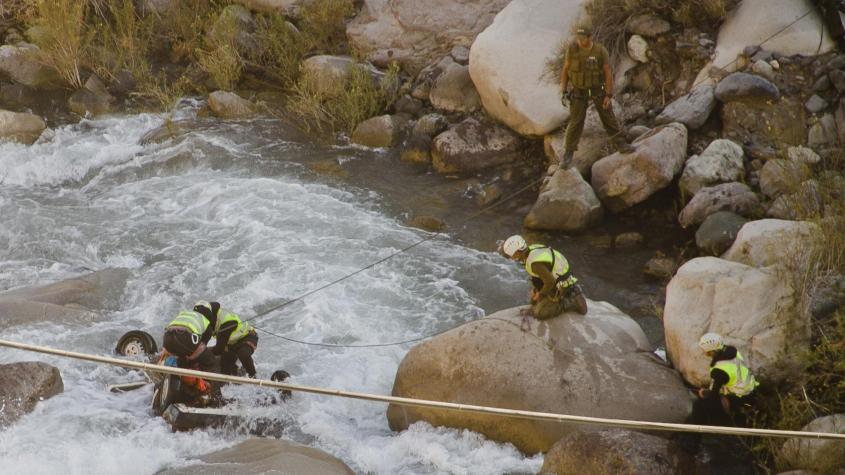 Niña de 10 años murió tras caer al río Yeso en el Cajón del Maipo