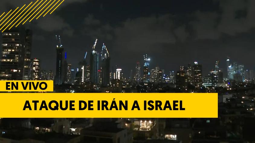 EN VIVO: Vista aérea desde Tel Aviv, en Israel, tras intenso bombardeo de Irán