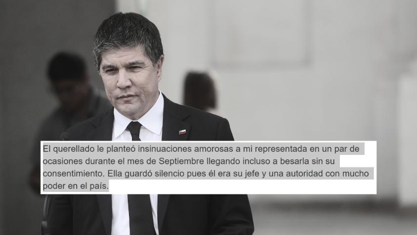 Desde insinuaciones amorosas hasta besos sin consentimiento: Lo que dice la querella contra Manuel Monsalve