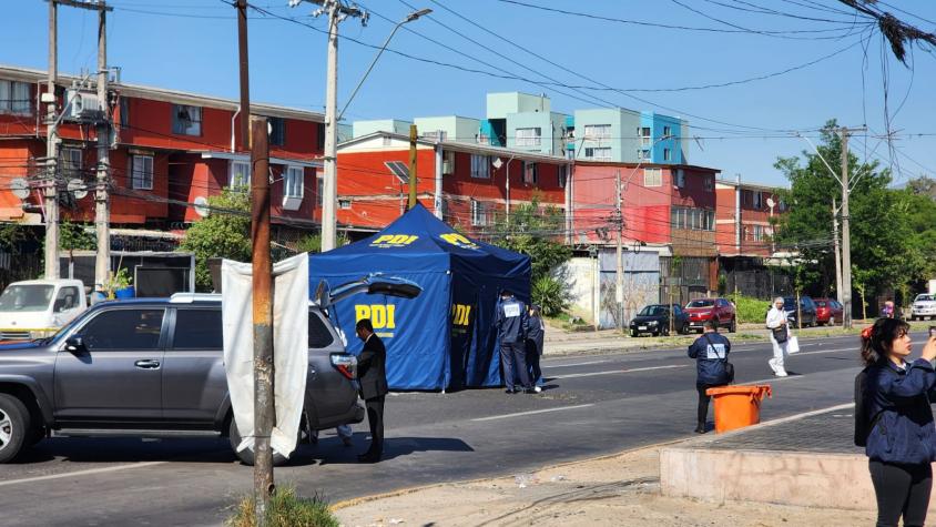 Nuevo homicidio en Lo Prado: Hombre fue baleado por tres sujetos en la vía pública