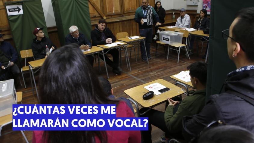 Elecciones 2024: ¿Existe un límite de veces para ser llamado como vocal de mesa?